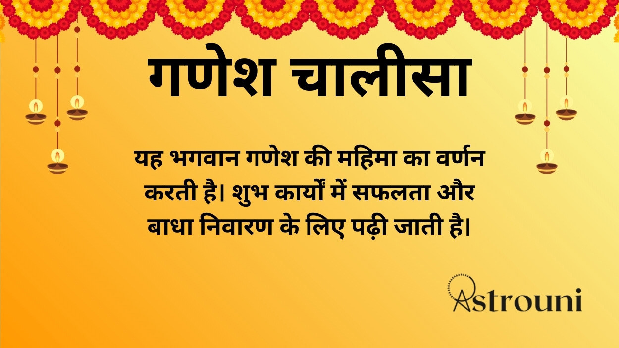 Ganesh Chalisa